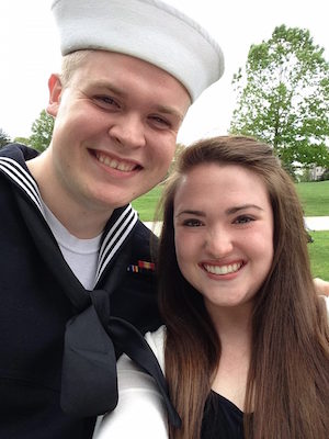 Josh Zaagsma and Kristina Pombrio