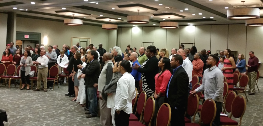 Space Coast Church of Christ inaugural service 2
