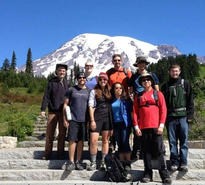 Camp Muir ascent 2012