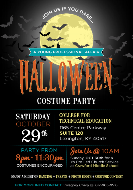Lexington KY young professionals costume party
