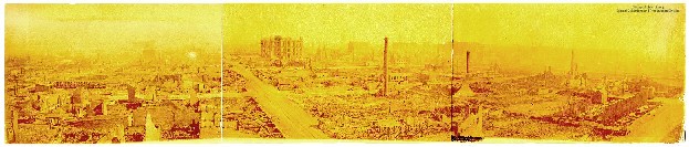 After the ICOC Fire Intro Chicago Fire Panoramic