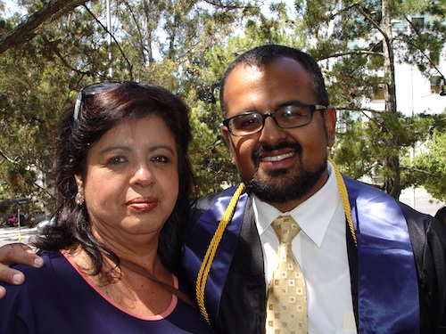 christian duran and mom