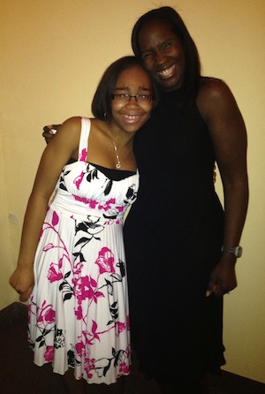 nina dumornay and mom 2