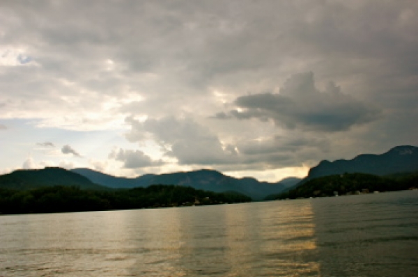 Mountains and Lake in Virginia